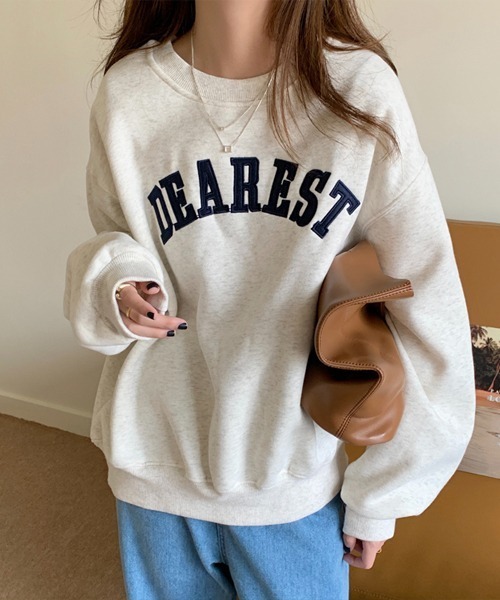 「Chaco closet」 スウェットカットソー FREE ネイビー レディース_画像2