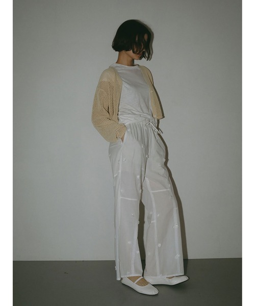 「HER.」 ニットカーディガン フリー オフホワイト レディース_画像5