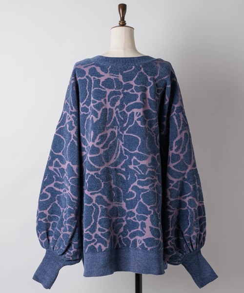 「LA BELLE ETUDE」 ニットカーディガン FREE ブラック レディース_画像4