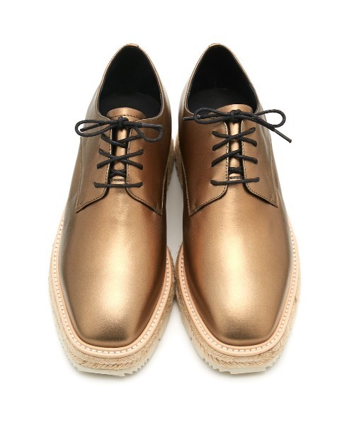 「STACCATO」 シューズ 24.5cm シルバー レディース_画像9