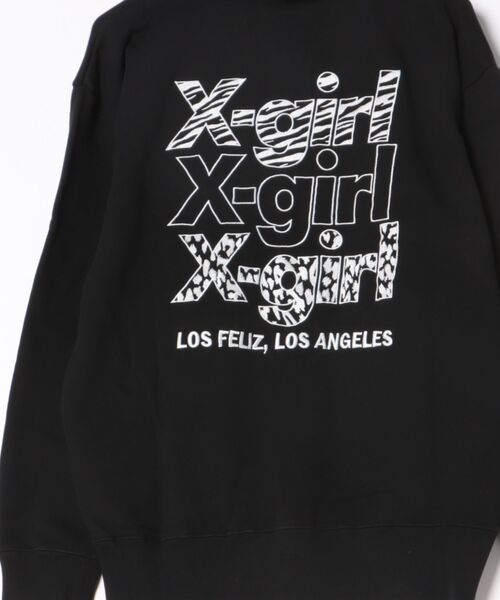 X-girl（エックスガール） パーカー 「ムラサキスポーツ限定」X-GIRL