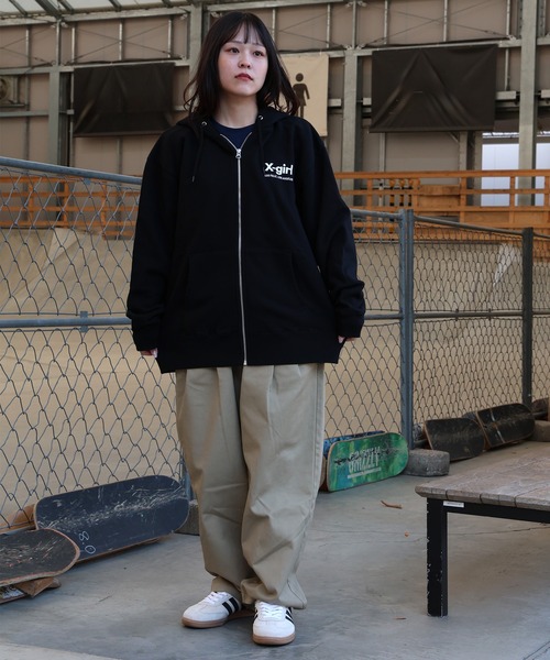 X-girl（エックスガール） パーカー 「ムラサキスポーツ限定」X-GIRL