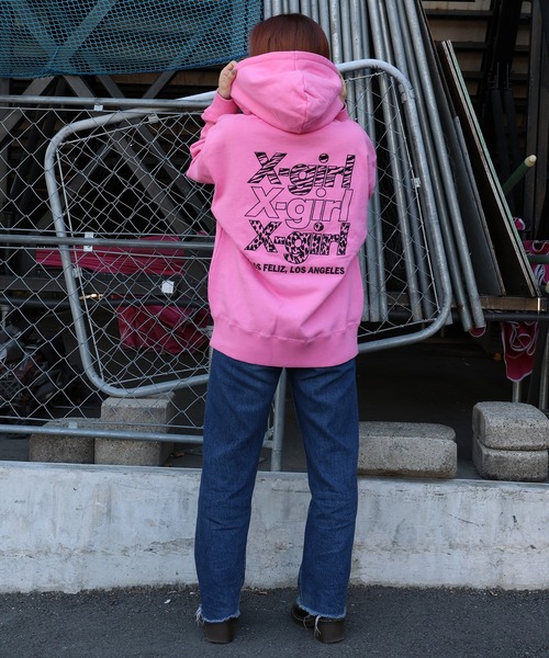 X-girl（エックスガール） パーカー 「ムラサキスポーツ限定」X-GIRL