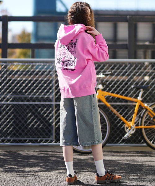 X-girl（エックスガール） パーカー 「ムラサキスポーツ限定」X-GIRL