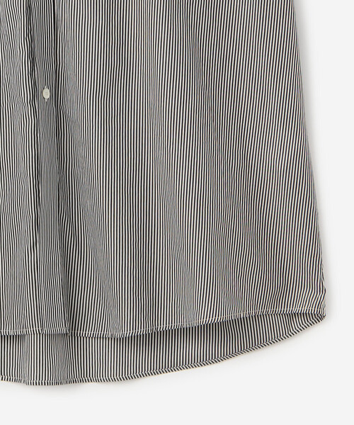 「GYMPHLEX」 シャツワンピース 14 グレー系その他 レディース_画像3