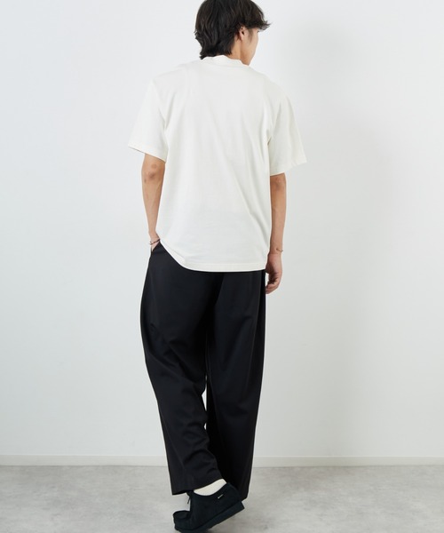 FRED PERRY（フレッドペリー） tシャツ ブランドロゴ刺繍 パネルT