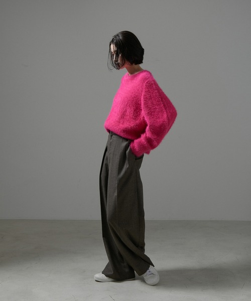 「SALON adam et rope'」 長袖ニット FREE ベージュ系その他 レディース_画像5