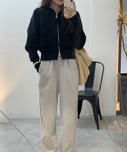 「HALEY PESCA」 ニットカーディガン SMALL ベージュ レディース_画像7