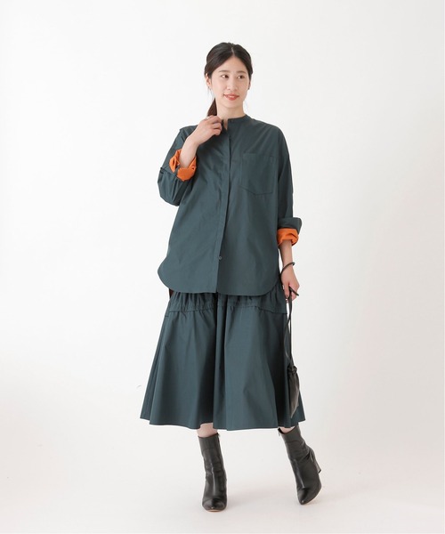 「VERMEIL par iena」 フレアスカート 38 グリーン レディース_画像3