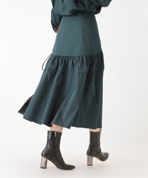 「VERMEIL par iena」 フレアスカート 38 グリーン レディース_画像7