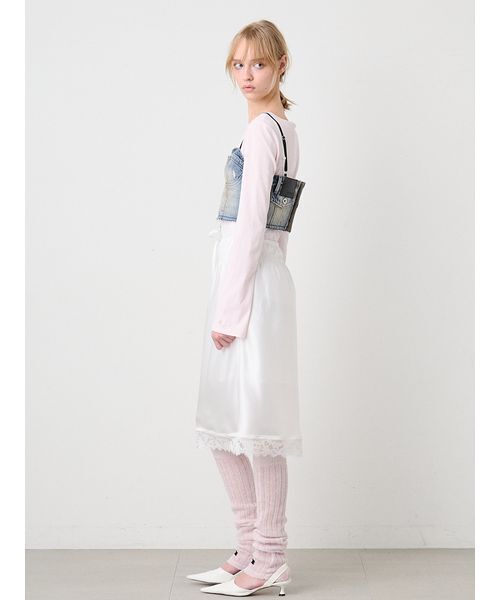 SORIN（ソリン） Soiled Denim Bustier/ソイルドデニムビスチェ
