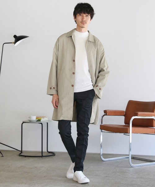 「SPU」 長袖ニット M チャコール メンズ_画像5