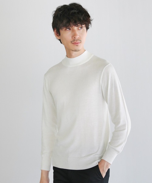 「SPU」 長袖ニット M チャコール メンズ_画像6