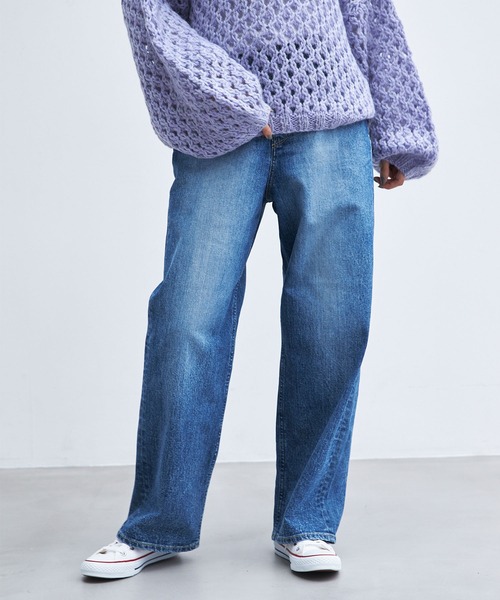 「YANUK」 デニムパンツ 25inch ブルー レディース_画像2