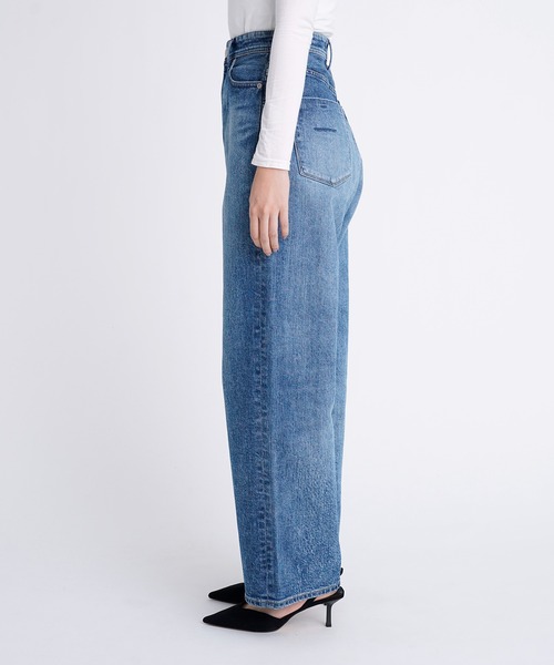 「YANUK」 デニムパンツ 25inch ブルー レディース_画像7