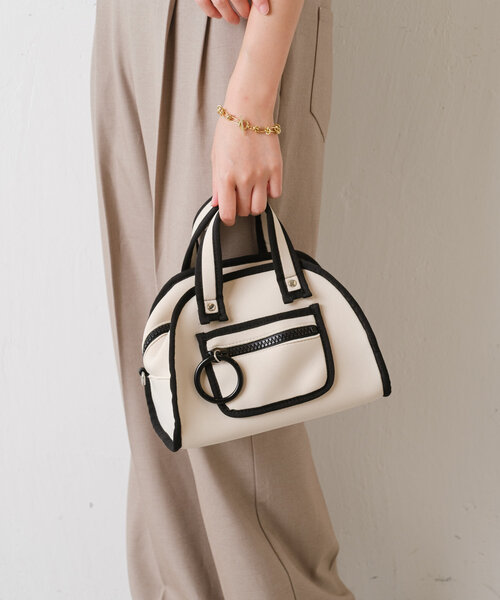 「PAPILLONNER」 2WAYバッグ FREE チャコールグレー レディース_画像3