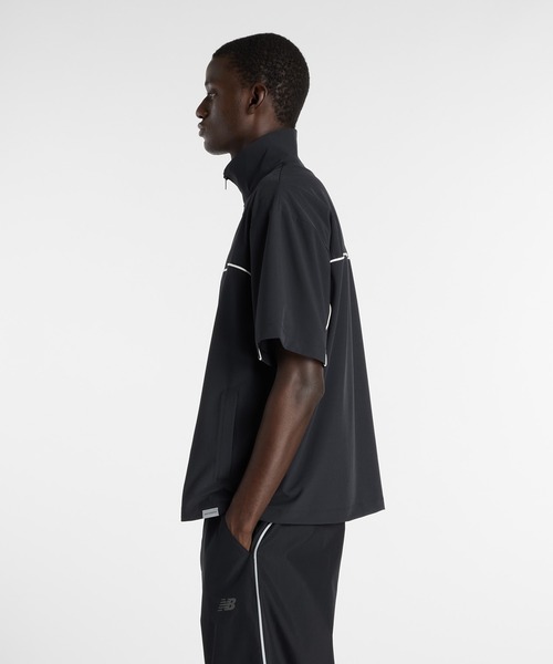 new balance ショートスリーブウェア 黒 New Balance（ニューバランス） tシャツ ウーブンショートスリーブ