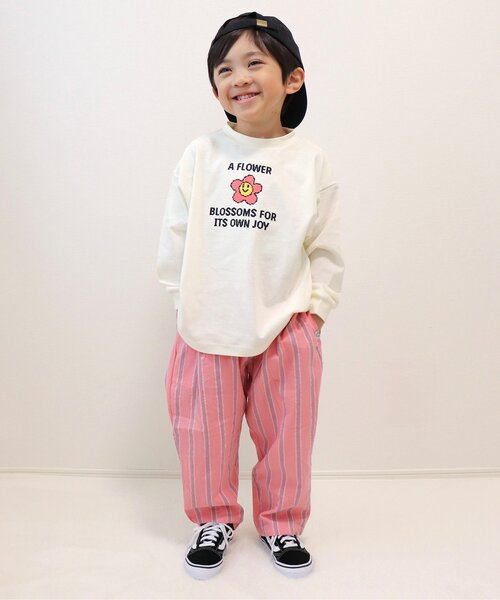 BREEZE（ブリーズ） パンツ サッカーストライプパンツ キッズ 子供服