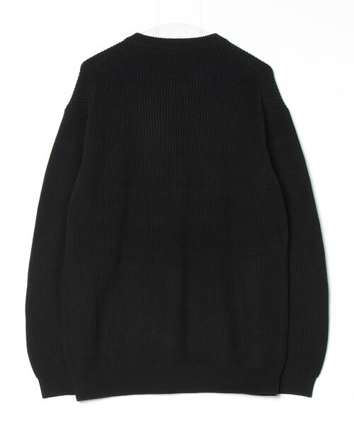 「BEAUTY&YOUTH UNITED ARROWS」 長袖ニット M ライトグレー メンズ_画像2