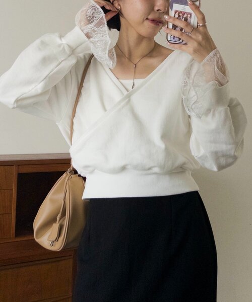 CAPRICIEUX LE'MAGE（カプリシューレマージュ） tシャツ 「前後2WAY