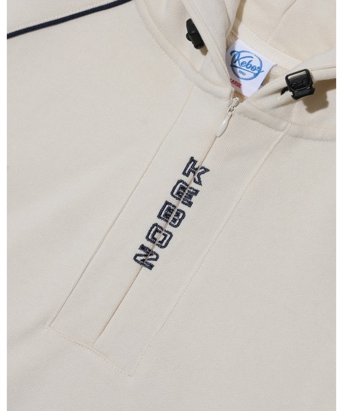 KEBOZ（ケボズ） パーカー KAC SWEAT HALF ZIP HOODIE メンズ