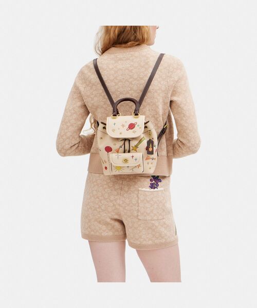 「COACH」 リュック ONE ホワイト系その他 レディース_3