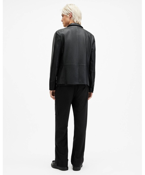 「ALLSAINTS」 スラックス 30 ブラック メンズの画像