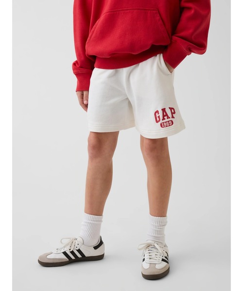 GAP ロゴ ハーフ パンツ 新品 未使用 GAP（ギャップ） ハーフパンツ パンツ 短パン フレンチテリー GAPロゴ