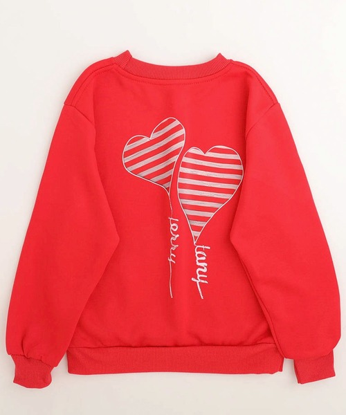 「URBAN CHERRY」 「KIDS」長袖カットソー 110cm レッド キッズ_画像5