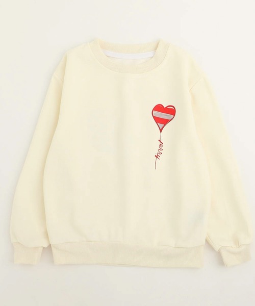 「URBAN CHERRY」 「KIDS」長袖カットソー 110cm レッド キッズ_画像7
