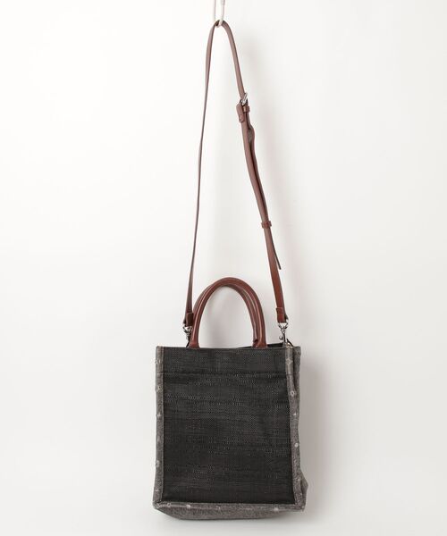 DIESEL（ディーゼル） 2WAYバッグ UNI ブラック レディース : ZOZOTOWN 