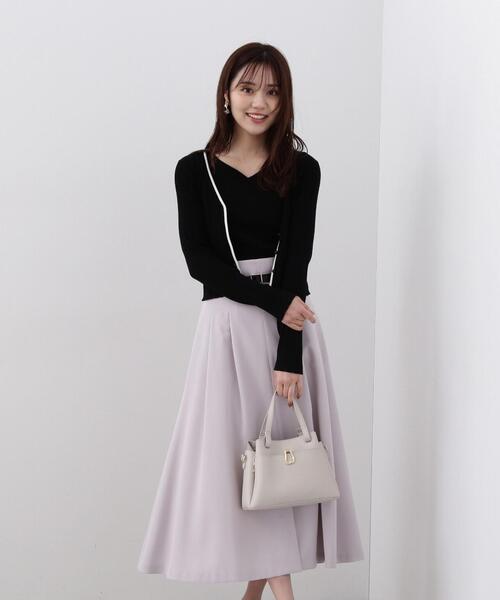 「PROPORTION BODY DRESSING」 フレアスカート MEDIUM ブルー レディース_画像3