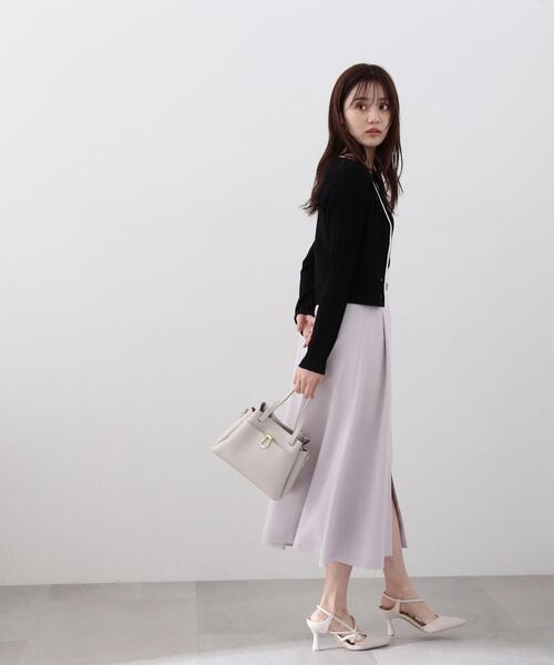 「PROPORTION BODY DRESSING」 フレアスカート MEDIUM ブルー レディース_画像4