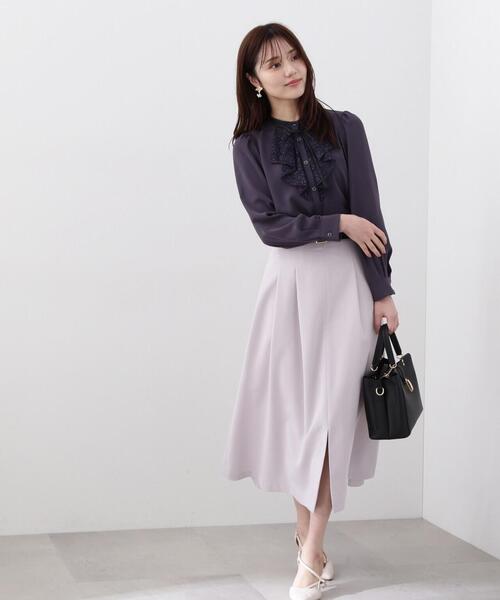 「PROPORTION BODY DRESSING」 フレアスカート MEDIUM ブルー レディース_画像7