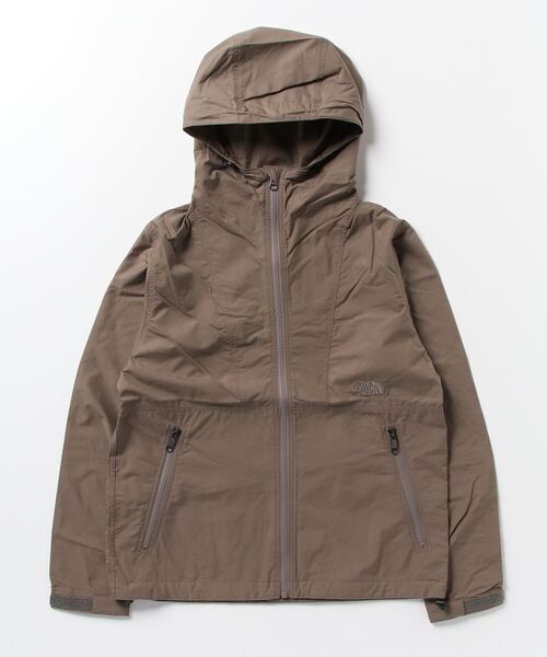 ノースフェイス　コンパクト　ナイロン　ジャケット　ブルゾン　ブラウン THE NORTH FACE（ザ ノースフェイス） ナイロンブルゾン L ブラウン
