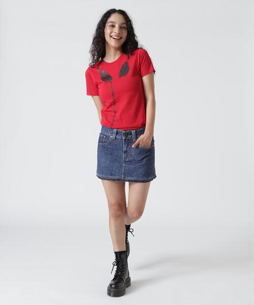 スカート VAQUERA×MOUSSY/ヴァケラ×マウジー/VQ DENIM SKIRTの画像