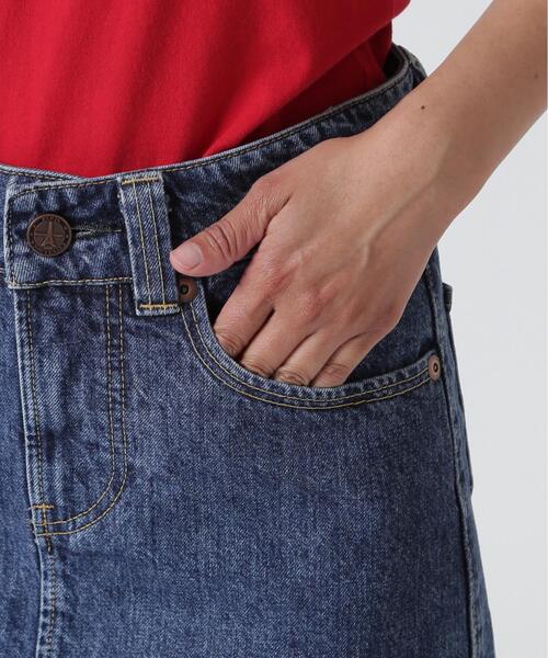 スカート VAQUERA×MOUSSY/ヴァケラ×マウジー/VQ DENIM SKIRTの画像