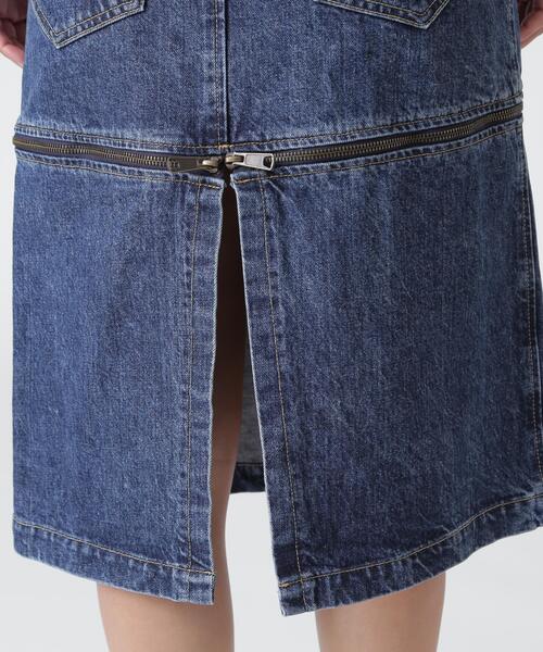 スカート VAQUERA×MOUSSY/ヴァケラ×マウジー/VQ DENIM SKIRTの画像