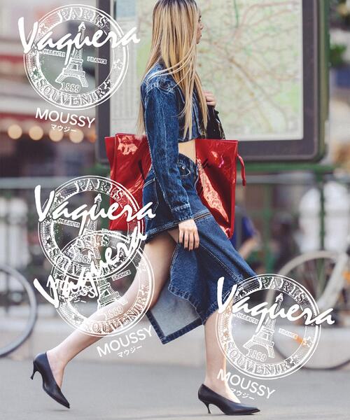 スカート VAQUERA×MOUSSY/ヴァケラ×マウジー/VQ DENIM SKIRTの画像