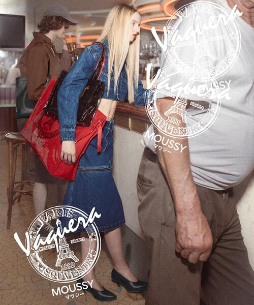 スカート VAQUERA×MOUSSY/ヴァケラ×マウジー/VQ DENIM SKIRTの画像