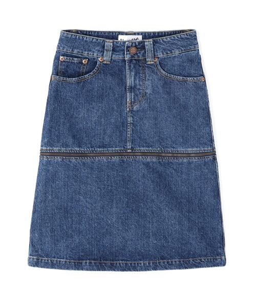 スカート VAQUERA×MOUSSY/ヴァケラ×マウジー/VQ DENIM SKIRTの画像