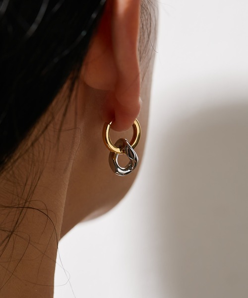 「ear PAPILLONNER」 ピアス（両耳用） FREE ゴールド レディース_画像8