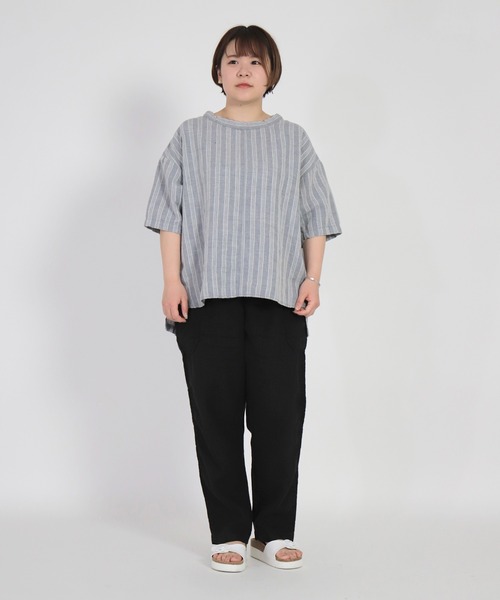 「Brocante」 イージーパンツ 2 ベージュ レディース_画像5
