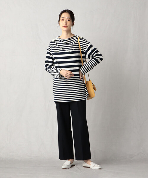 「Comme ca Mature」 パンツ LARGE ネイビー レディース_画像5