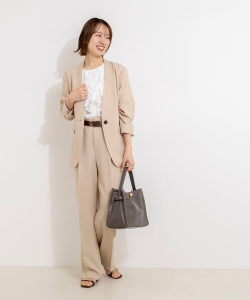 NOLLEY'S（ノーリーズ） ジャケット ノーカラージャケット