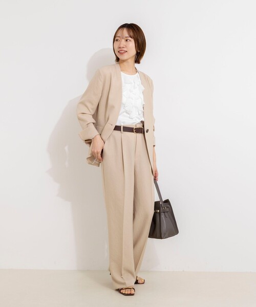 NOLLEY'S（ノーリーズ） ジャケット ノーカラージャケット