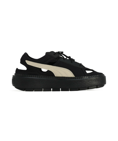 PUMA（プーマ） シューズ 24.5cm ブラック×ホワイト レディース