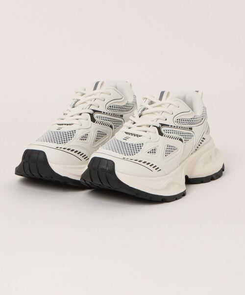 「shoes365」 ローカットスニーカー 23.0cm オフホワイト レディース_画像5