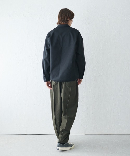 「rehacer」 長袖ポロシャツ X-LARGE ベージュ メンズ_画像9