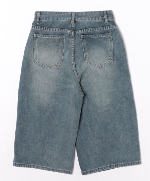 WESTSEA（ウエストシー） ワイドパンツ ハーフパンツ ジーンズ デニム